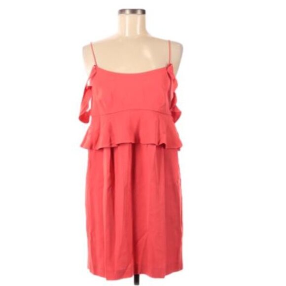 Rachel‎ Zoe Women's Bridget Cold Shoulder Ruffle Dress Size 8 - Picture 4 of 8